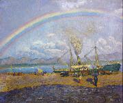 Dario de Regoyos The Rainbow (nn02) china oil painting reproduction